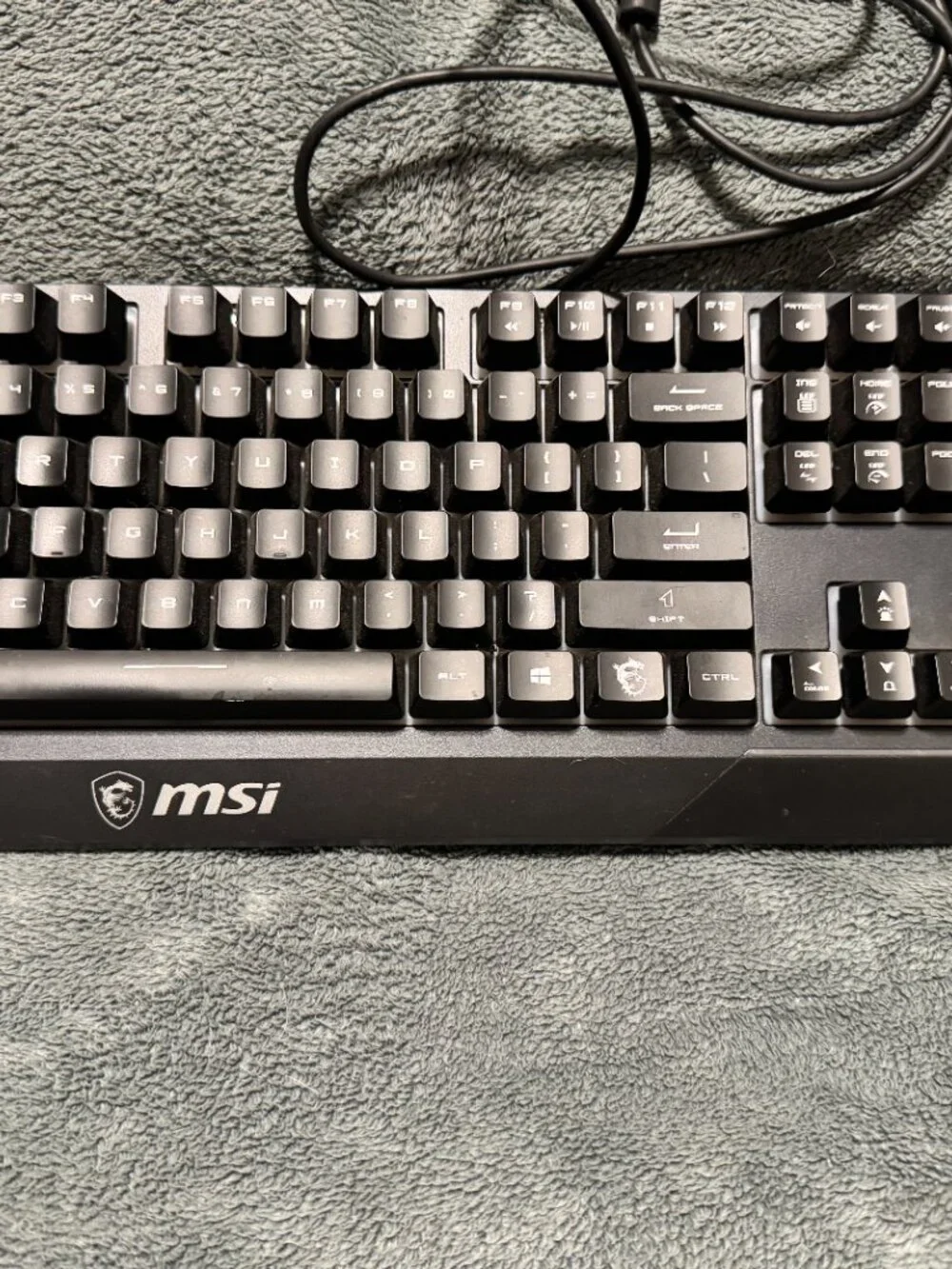MSI Vigor GK30 Wired RGB Gaming Keyboard - Black